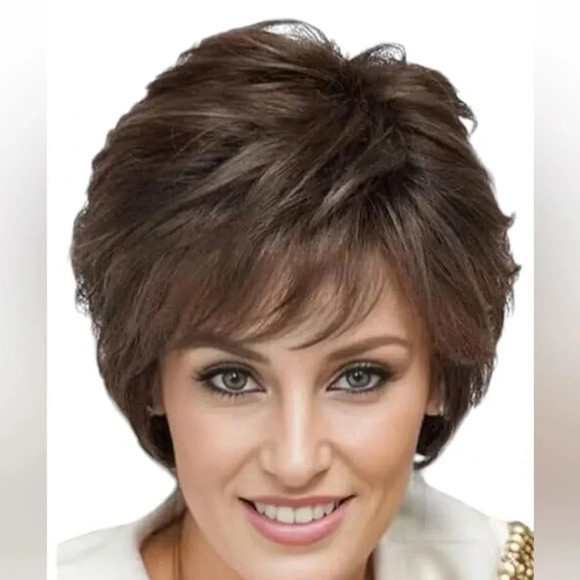 Tony Quick Change Light and Easy Wig Brown - Picture 1 of 6